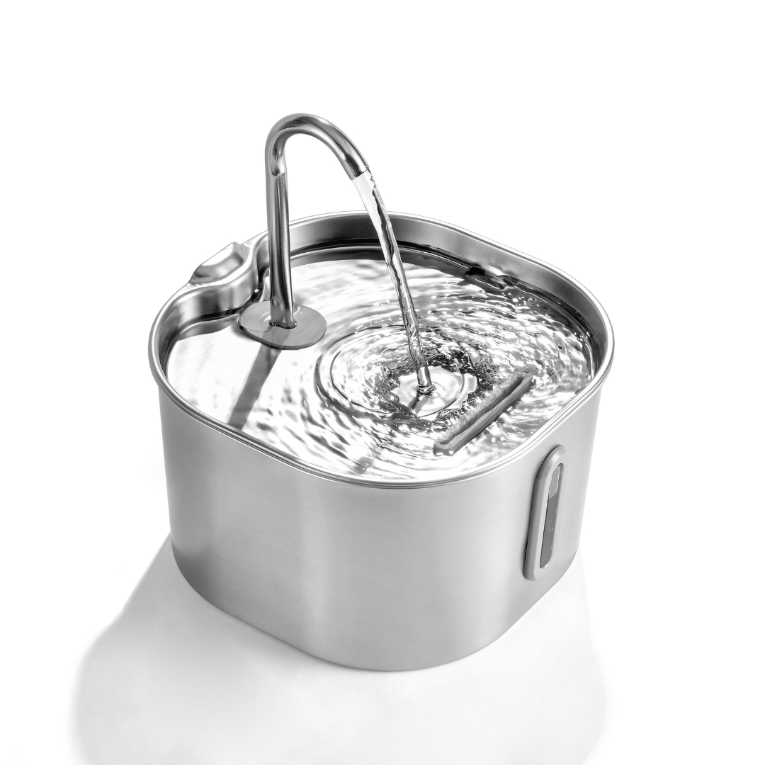 KittySpout™ 2.2L Stainless Steel Cat Fountain