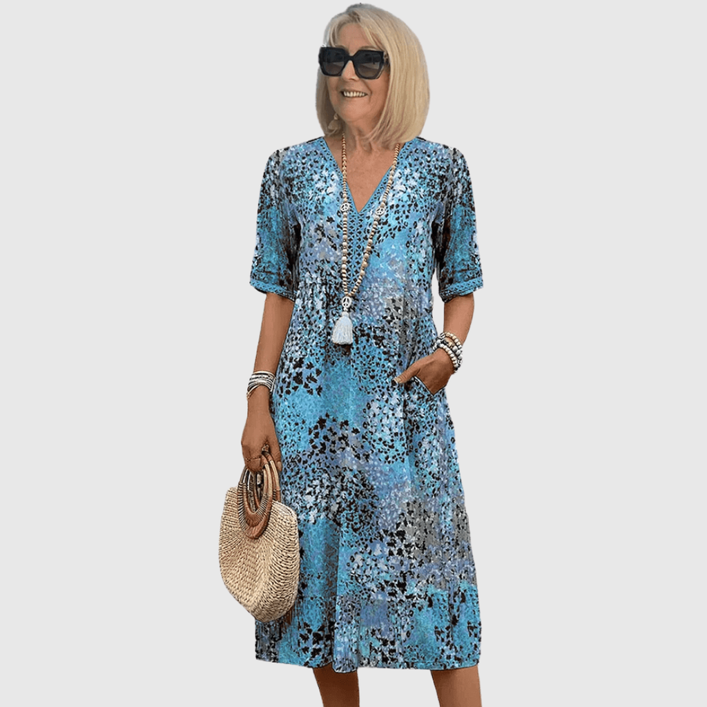 Skyla™ Ocean Breeze Midi Dress