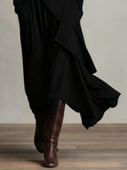 Arlisse™ Asym Turtleneck Dress