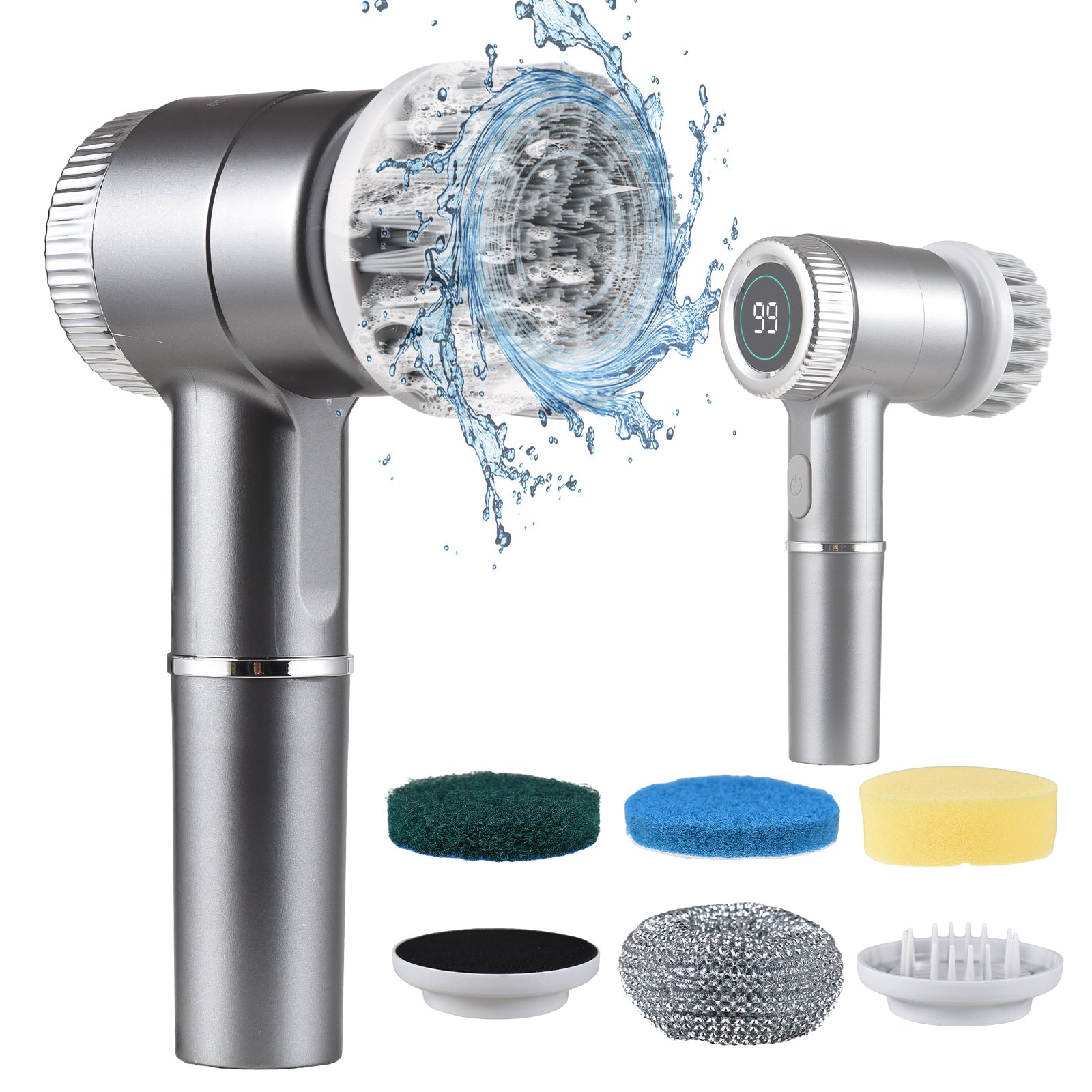 TurboScrub™ Electric Spin Scrber